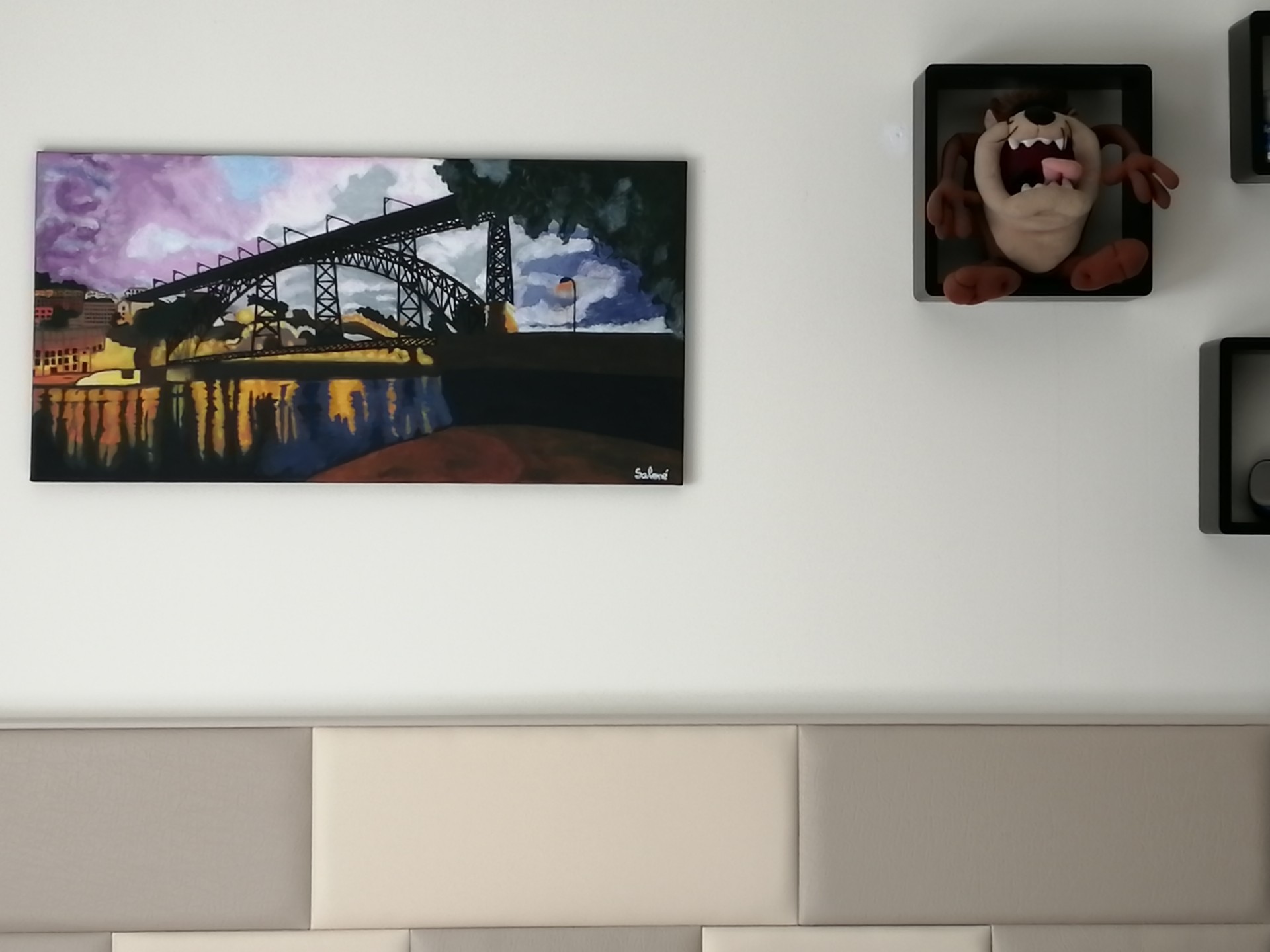 pintura acrílica da ponte d. luís